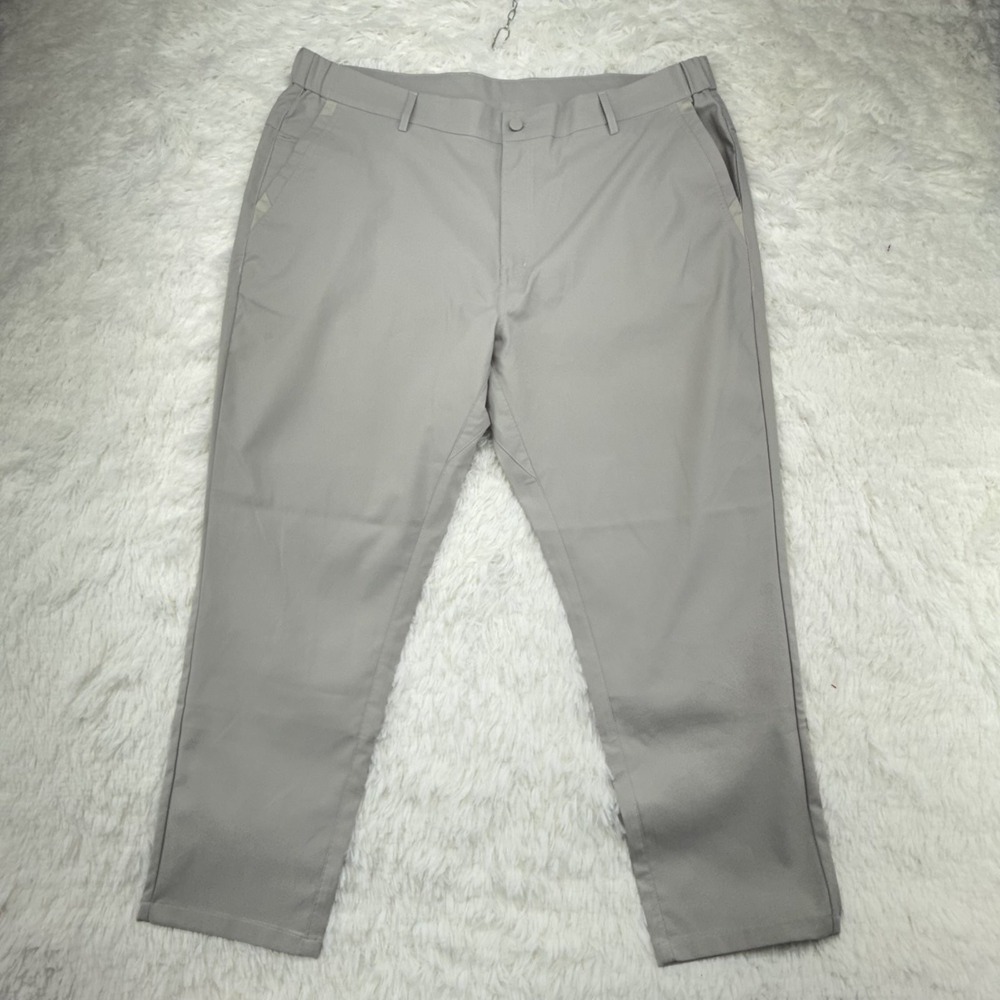 Jack Archer Golf Pants Mens 40x28 Stone Gray Jetsetter Performance Stretch Chino